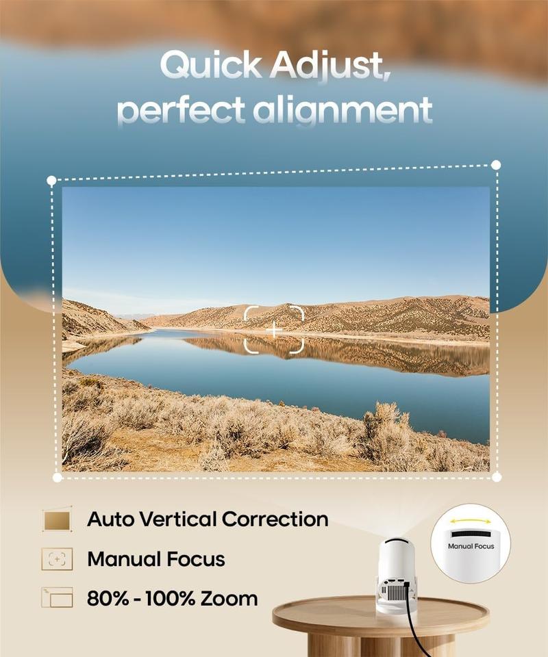 Proyector Portátil 4K ™