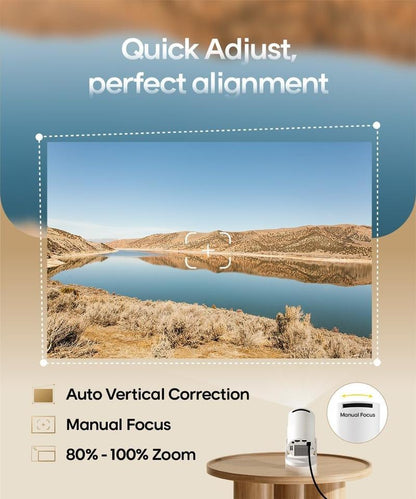 Proyector Portátil 4K ™